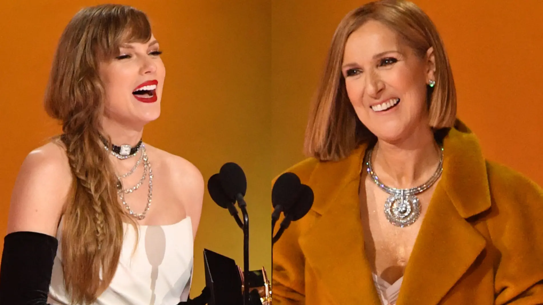 Taylor Swift y Celine Dion